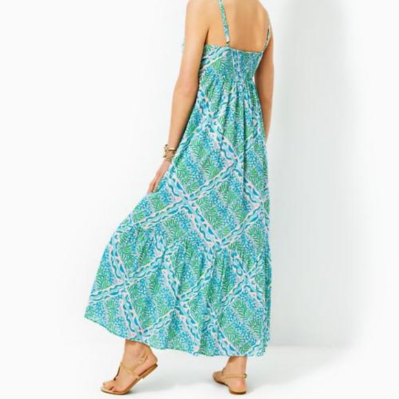 Heidi Cotton Maxi Dress (NWT) - Picture 2 of 5